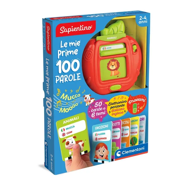 clementoni-sapientino-mes-100-premiers-mots-jeu-bilingue image 1