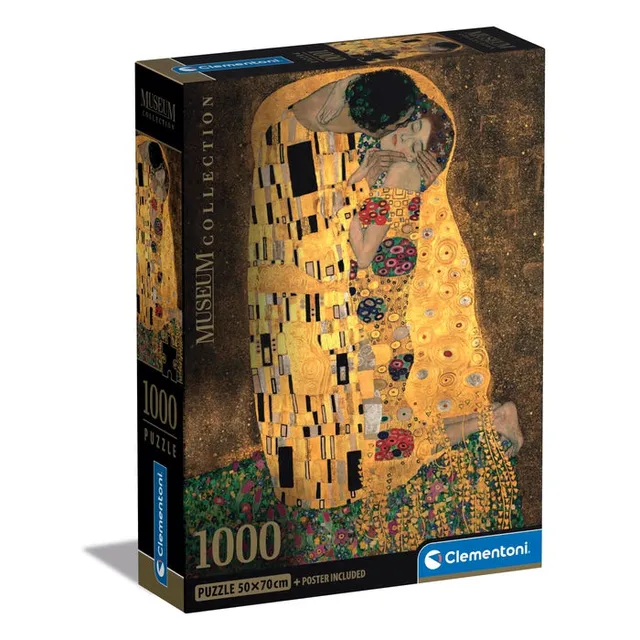 clementoni-puzzle-adulte-klimt-le-baiser-1000-pi-ces-70-x-50-cm image 1