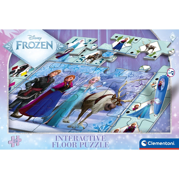 sapientino-clementoni-puzzle-sol-interactif-frozen-24-pi-ces image 7