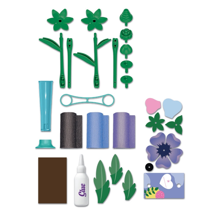 clementoni-idea-create-your-flowers-anemone-kit-fleurs-en-papier-cr-pon image 3