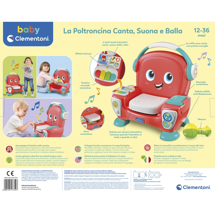 baby-clementoni-fauteuil-musical-canta-suona-e-balla image 7