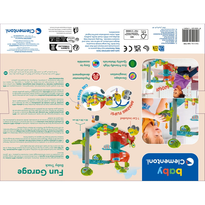 clementoni-baby-fun-garage-baby-track-avec-voiture image 8