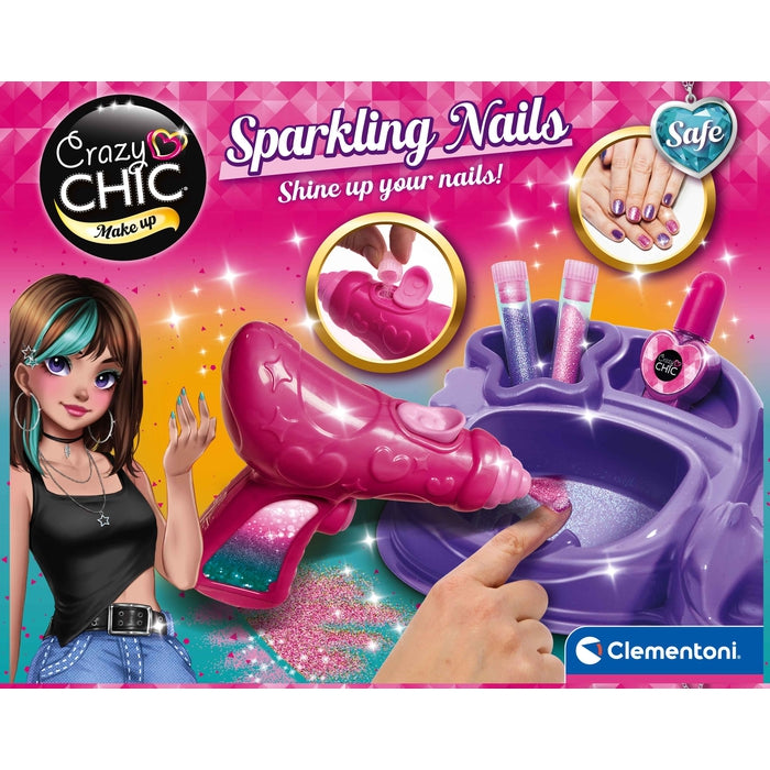 clementoni-crazy-chic-sparkling-nails-kit-nail-art image 7