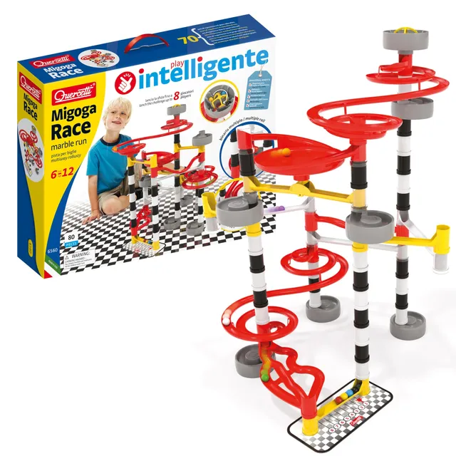 quercetti-migoga-race-6560-circuit-billes-course-8-billes image 1