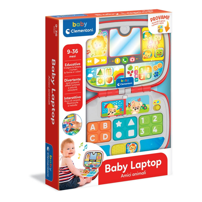 baby-clementoni-baby-laptop-amici-animali image 2