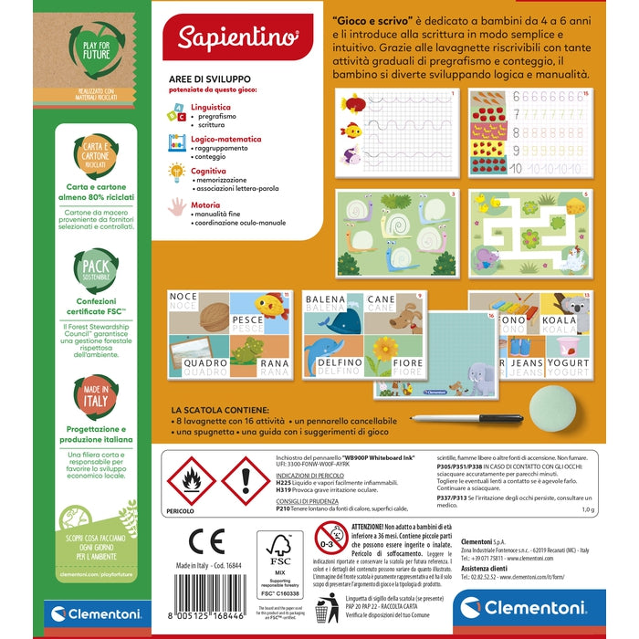 clementoni-sapientino-gioco-e-scrivo-jeu-ducatif-criture-4-6-ans image 6
