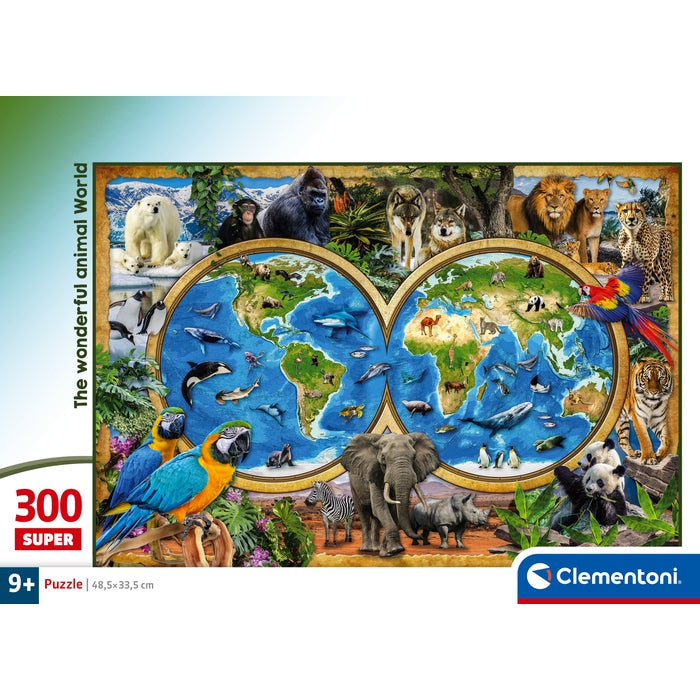clementoni-wonderful-animal-world-puzzle-enfant-300-pi-ces image 4
