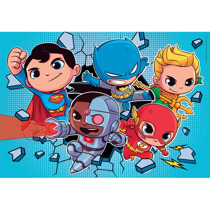 clementoni-puzzle-enfant-dc-comics-super-friends-2x60-pi-ces image 2