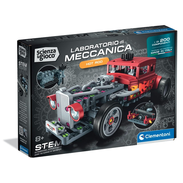 clementoni-science-play-build-fire-hot-rod-m-canique-211-pi-ces image 1