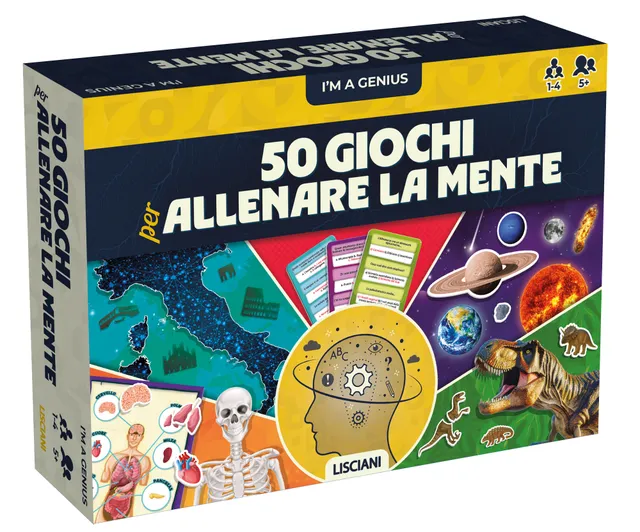 lisciani-i-m-a-genius-50-jeux-pour-entra-ner-l-esprit image 1