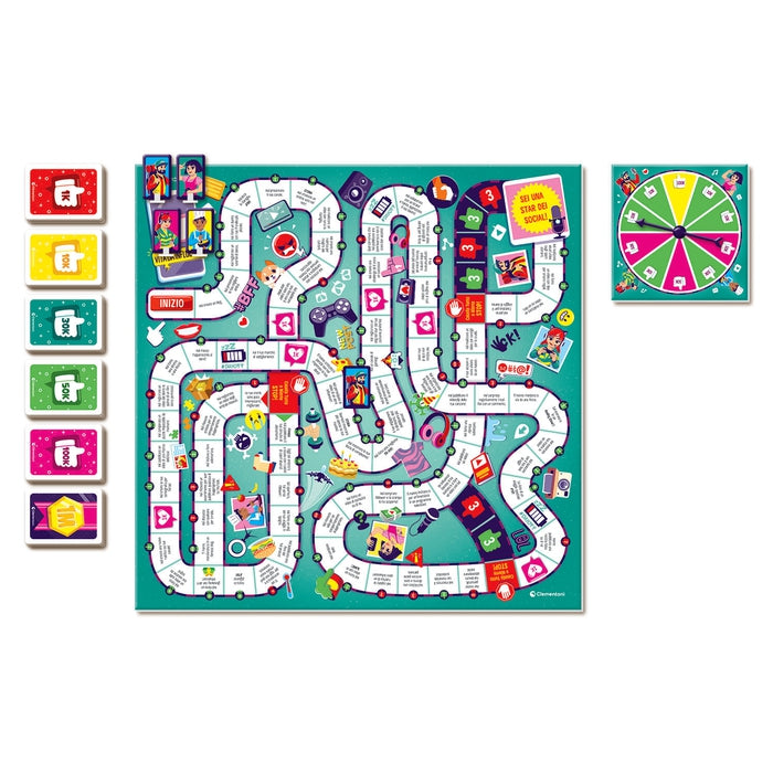 clementoni-party-game-vita-da-influencer-jeu-d-ambiance-7-9-ans image 5