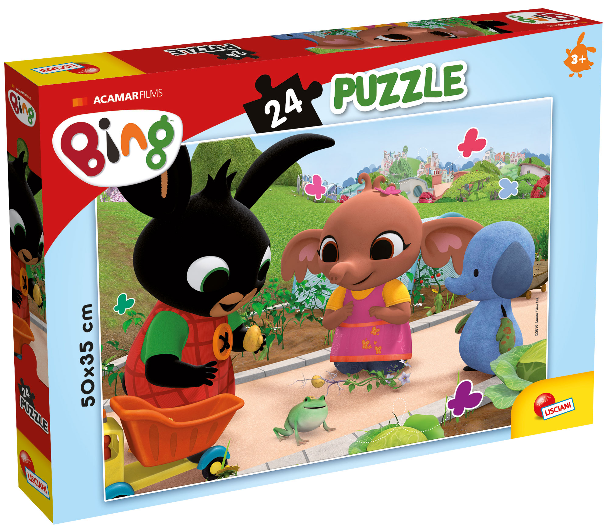 lisciani-bing-puzzle-plus-24-la-rana-35x50-cm image 1