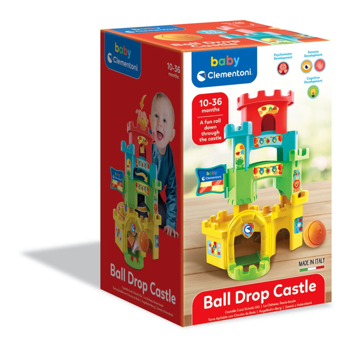 baby-clementoni-ball-drop-castle-ch-teau-balles-parcours-b-b image 2