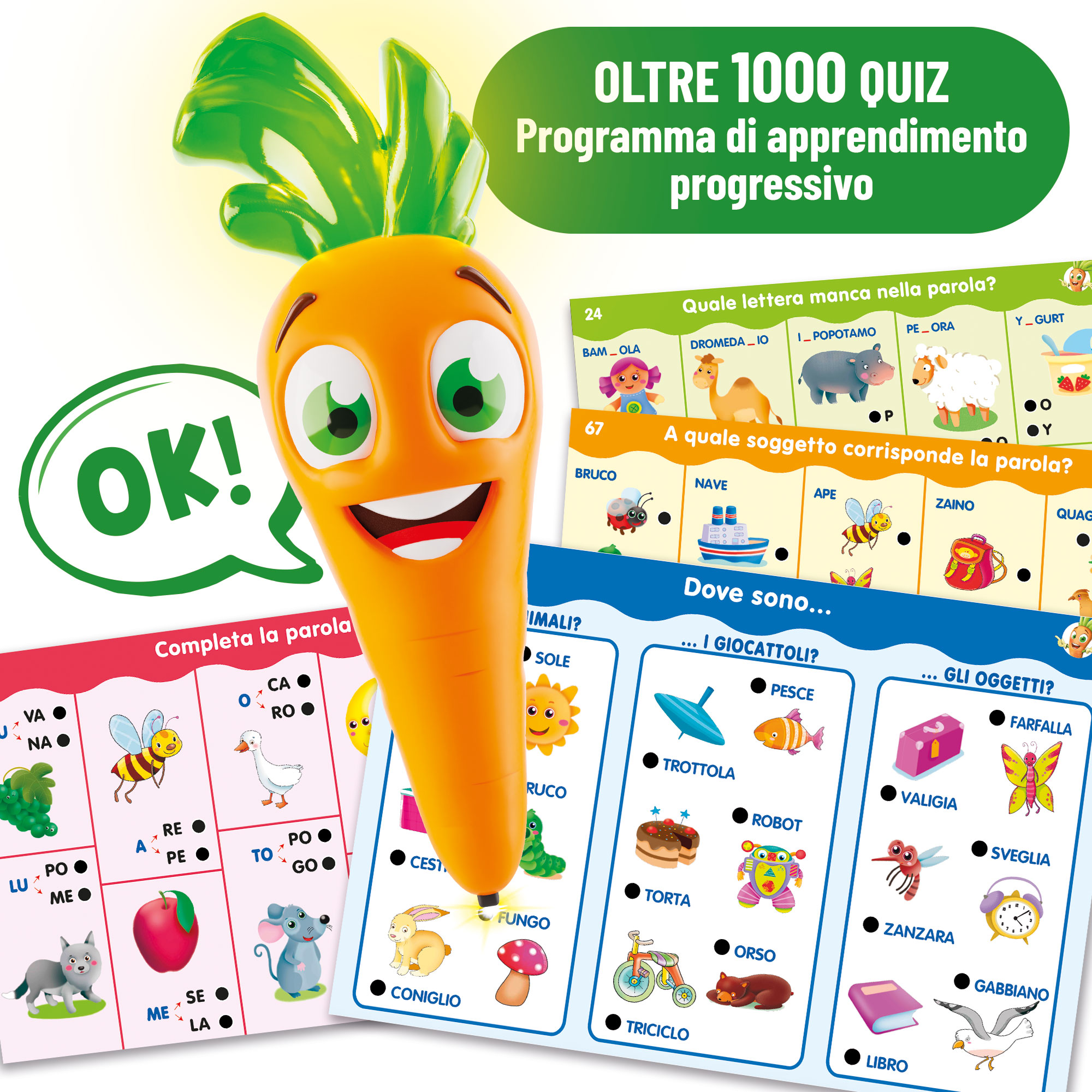 lisciani-carotina-penna-parlante-1000-domande-jeu-ducatif-interactif image 3