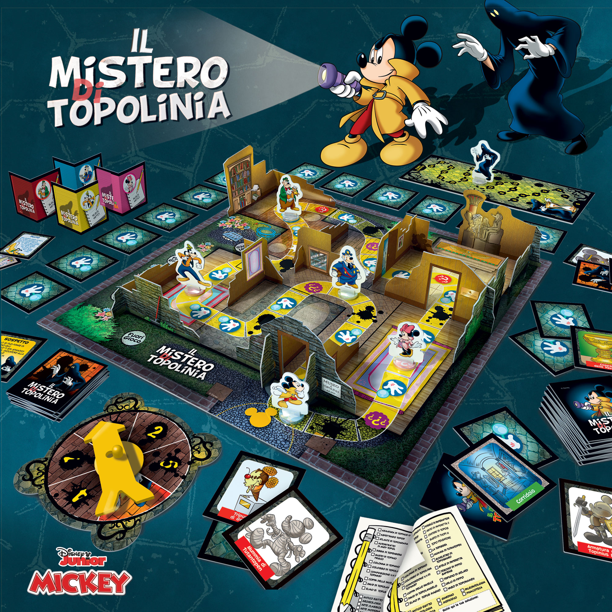 lisciani-disney-il-mistero-di-topolinia-jeu-de-soci-t-enqu-te-mickey image 2