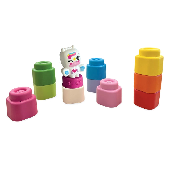 clementoni-soft-clemmy-baby-unicorn-blocks-set-10-briques image 2