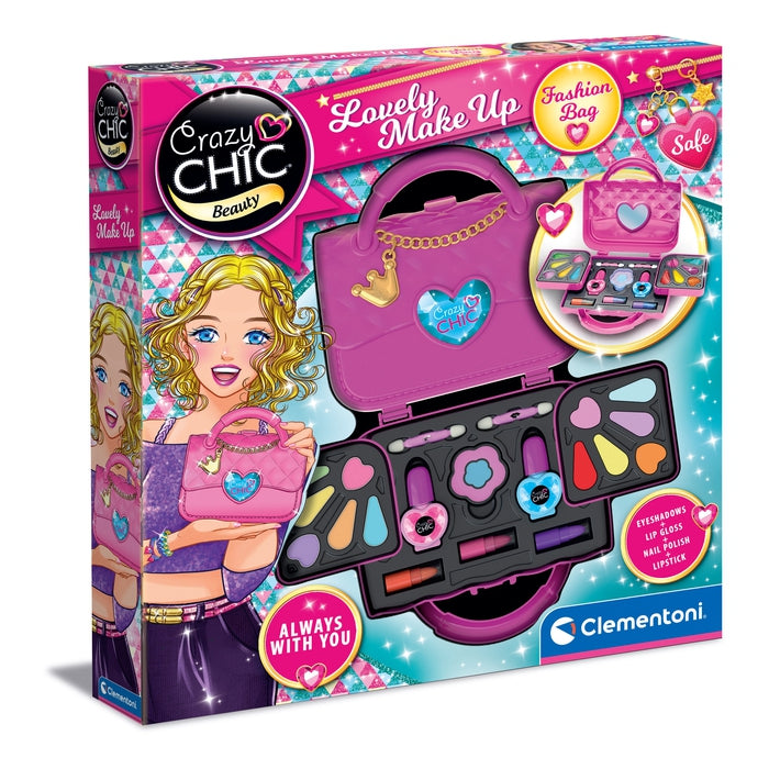 clementoni-crazy-chic-lovely-make-up-borsetta-palette image 1