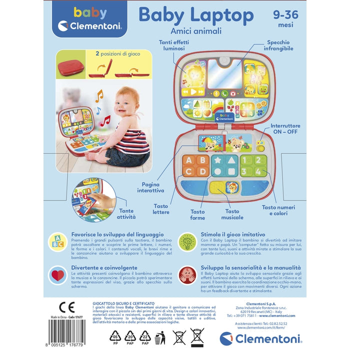 baby-clementoni-baby-laptop-amici-animali image 7