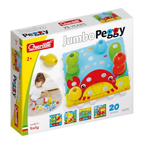 quercetti-jumbo-peggy-20-pi-ces-mosa-que-construction-2-5-ans image 8