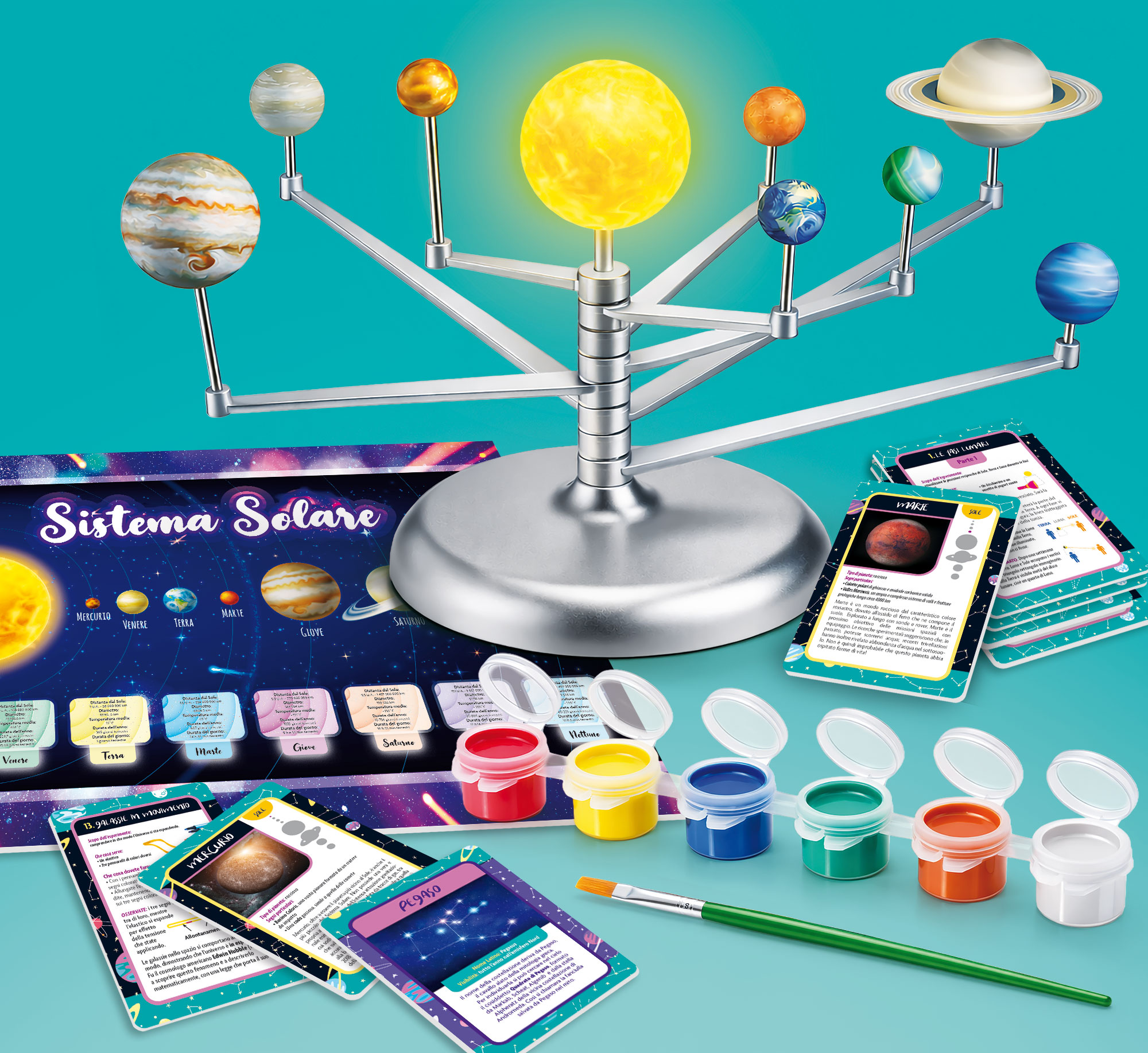lisciani-i-m-a-genius-laboratorio-dello-spazio-kit-scientifique-syst-me-solaire image 2