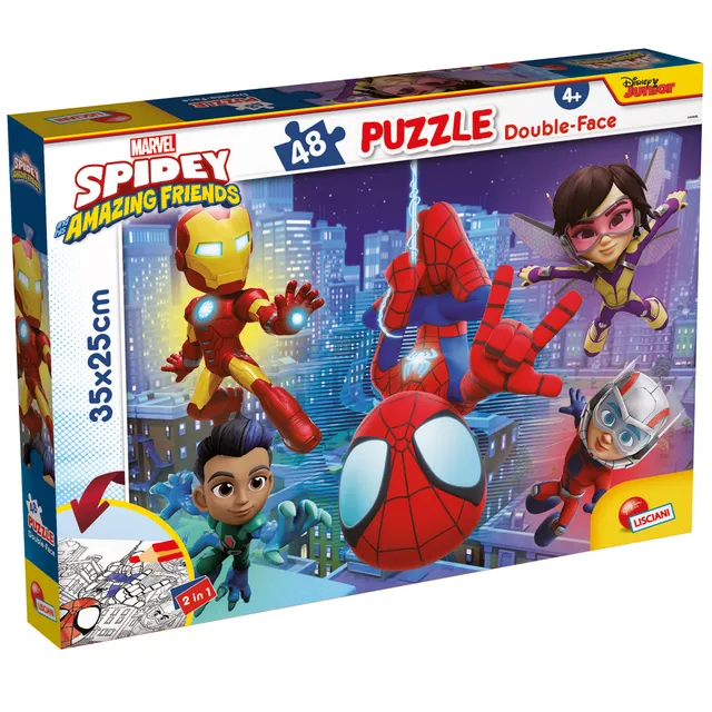 lisciani-marvel-puzzle-m-plus-48-spidey-double-face image 1