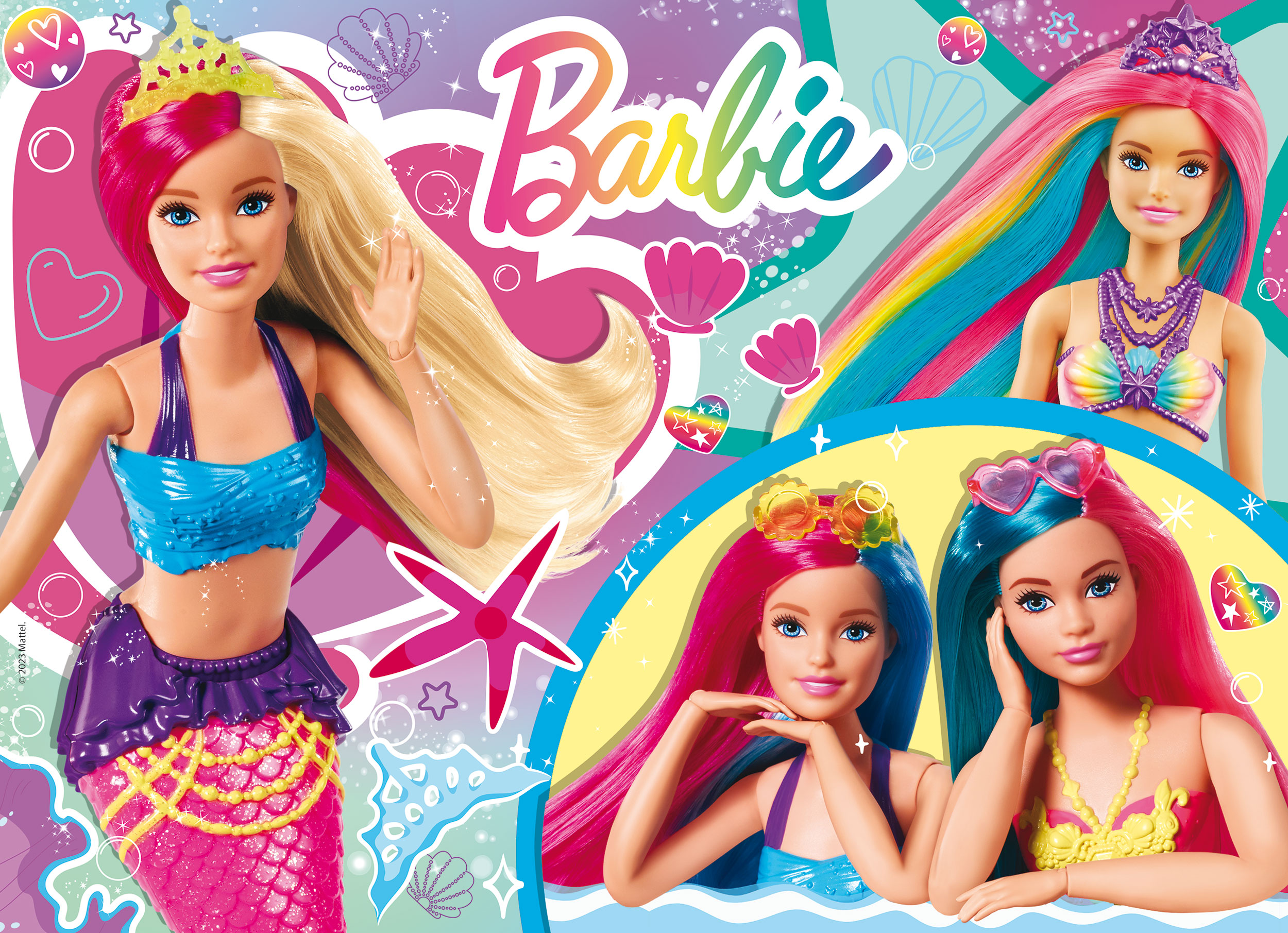 lisciani-barbie-puzzle-m-plus-48-feeling-magical-puzzle-scintillant-48-pi-ces image 2