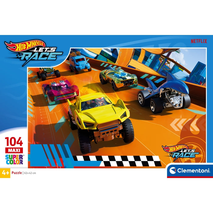clementoni-hot-wheels-puzzle-104-maxi-pi-ces-62x42-cm image 4