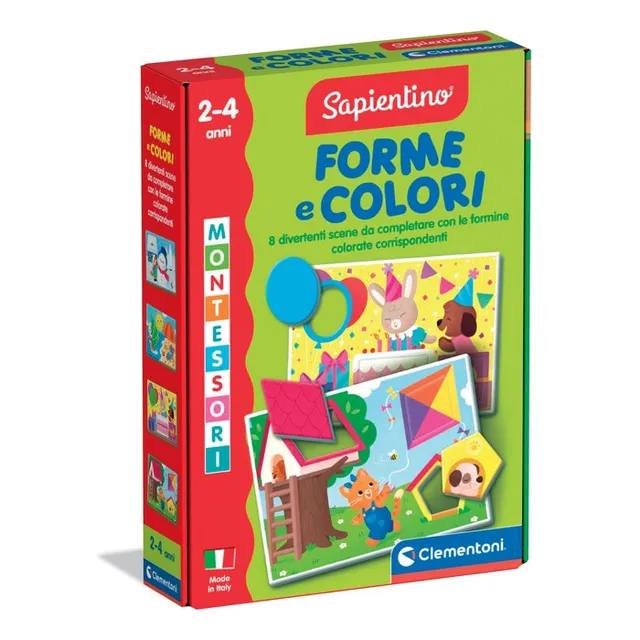 clementoni-sapientino-montessori-forme-e-colori-8-sc-narios-24-formes image 1