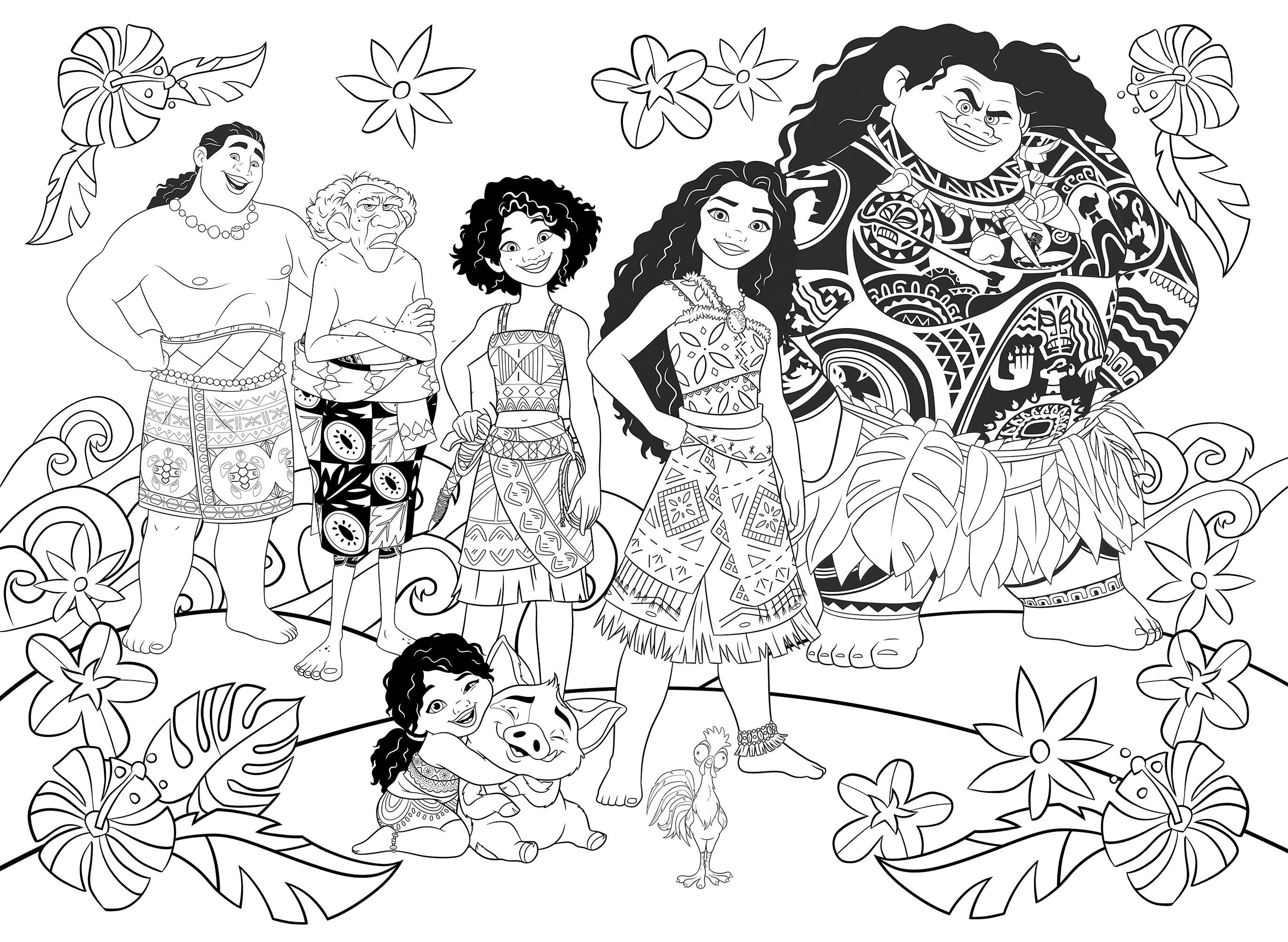 lisciani-disney-puzzle-double-face-m-plus-48-vaiana-oceania-2 image 3