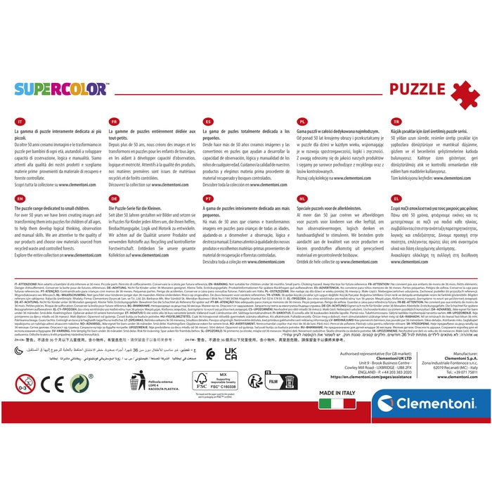 clementoni-peanuts-puzzle-180-pi-ces-48-5x33-5-cm-enfant image 5
