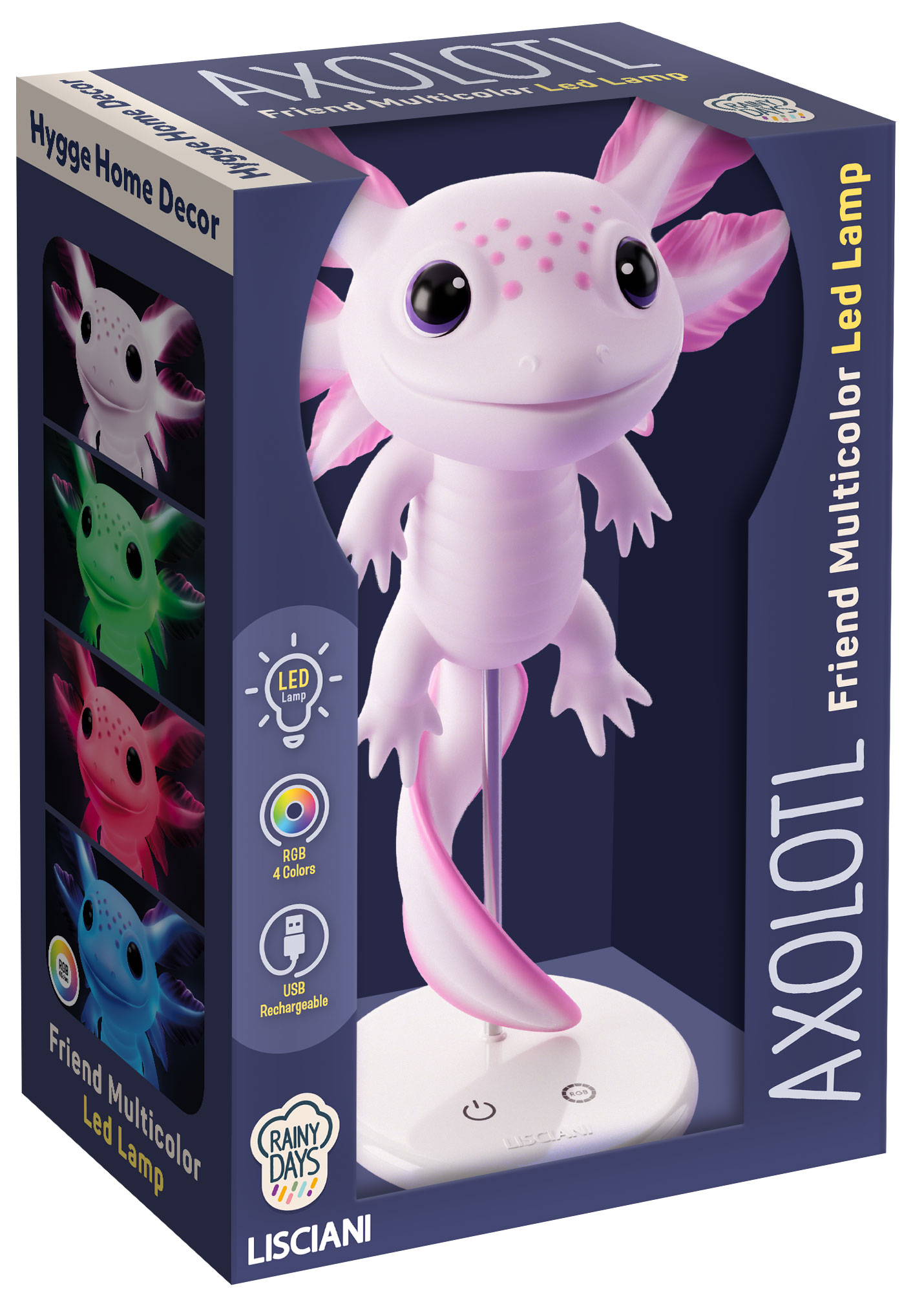 lisciani-rainy-days-lampe-led-axolotl image 2