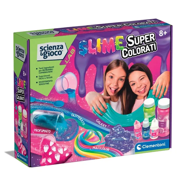 clementoni-science-play-fun-slime-super-colorati-kit-chimie-slime image 1