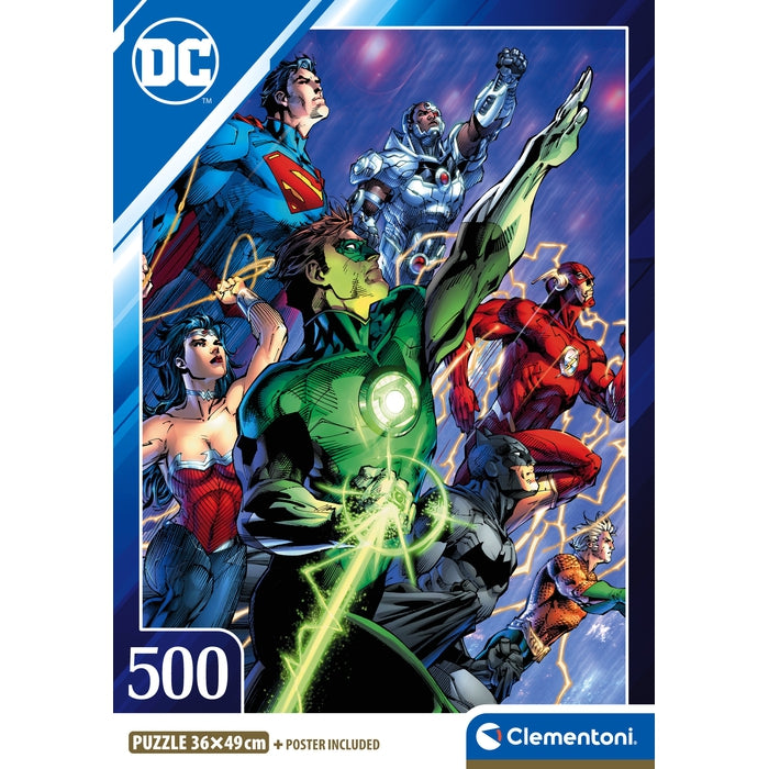 clementoni-dc-comics-justice-league-puzzle-500-pi-ces-2 image 4