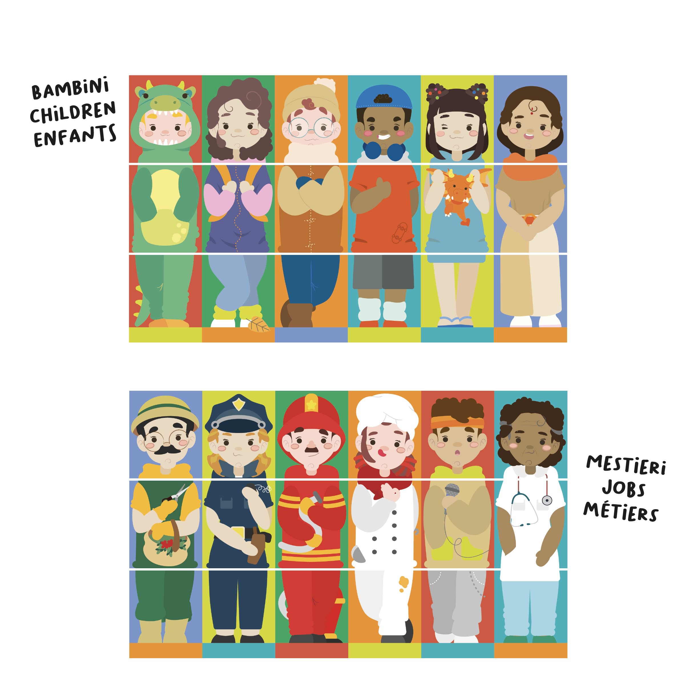 quercetti-02583-tub-mix-match-personnages-puzzle-rotatif image 5