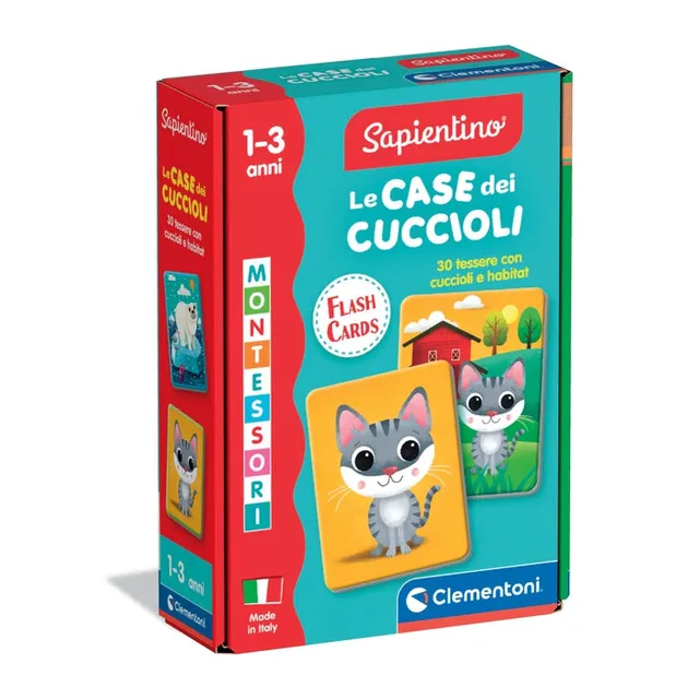 clementoni-sapientino-montessori-flashcards-les-maisons-des-petits image 1