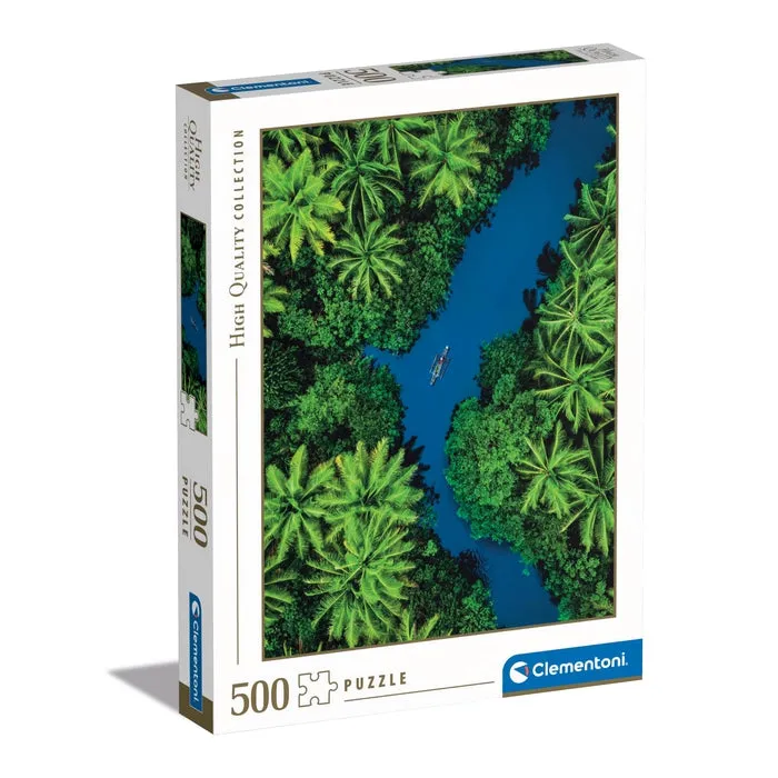 clementoni-collection-tropical-aerial-view-puzzle-500-pi-ces-49x36-cm image 1