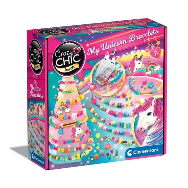 crazy-chic-clementoni-my-unicorn-bracelets-kit-bracelets image 1