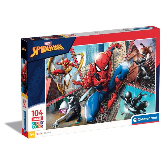 clementoni-spider-man-puzzle-enfant-104-maxi-pi-ces image 1