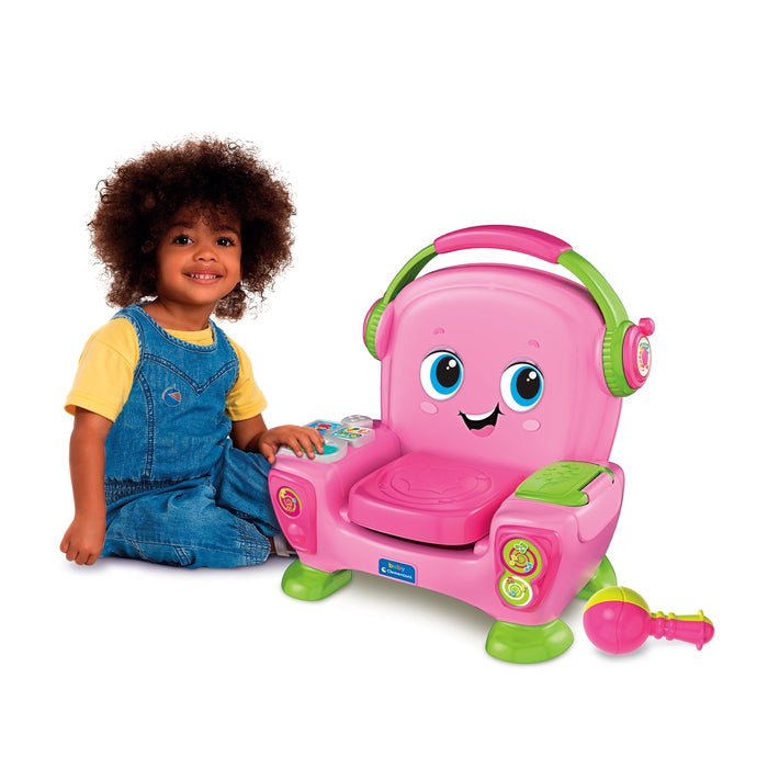 clementoni-baby-fauteuil-canta-suona-e-balla-rose-centre-d-activit-s-musical image 5