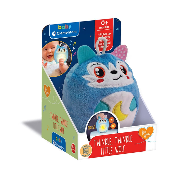 clementoni-baby-clementoni-twinkle-twinkle-little-wolf-veilleuse-peluche-musical image 2