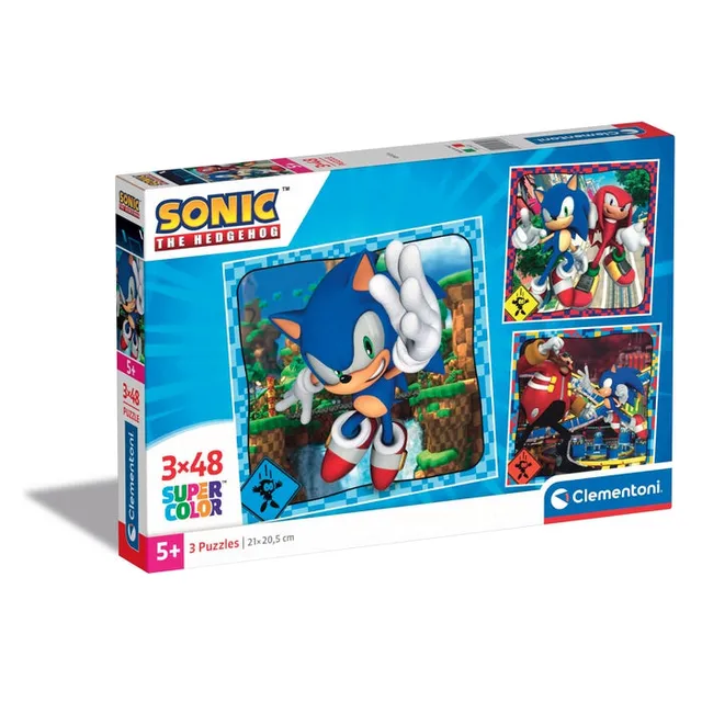 clementoni-sonic-3-puzzles-48-pi-ces image 1