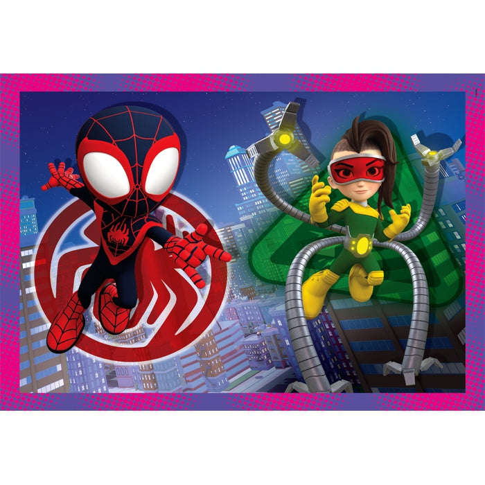 clementoni-spidey-friends-puzzle-4-en-1-12-16-20-24-pi-ces image 4