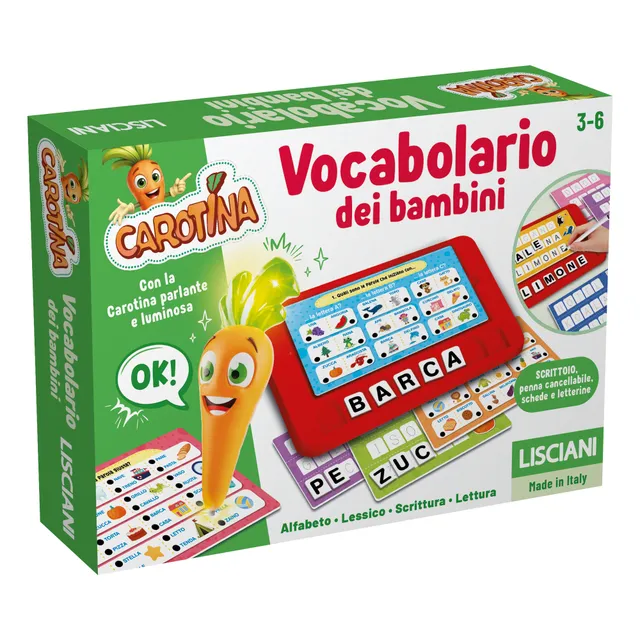 lisciani-carotina-penna-parlante-vocabolario-dei-bambini-console-ducative image 1