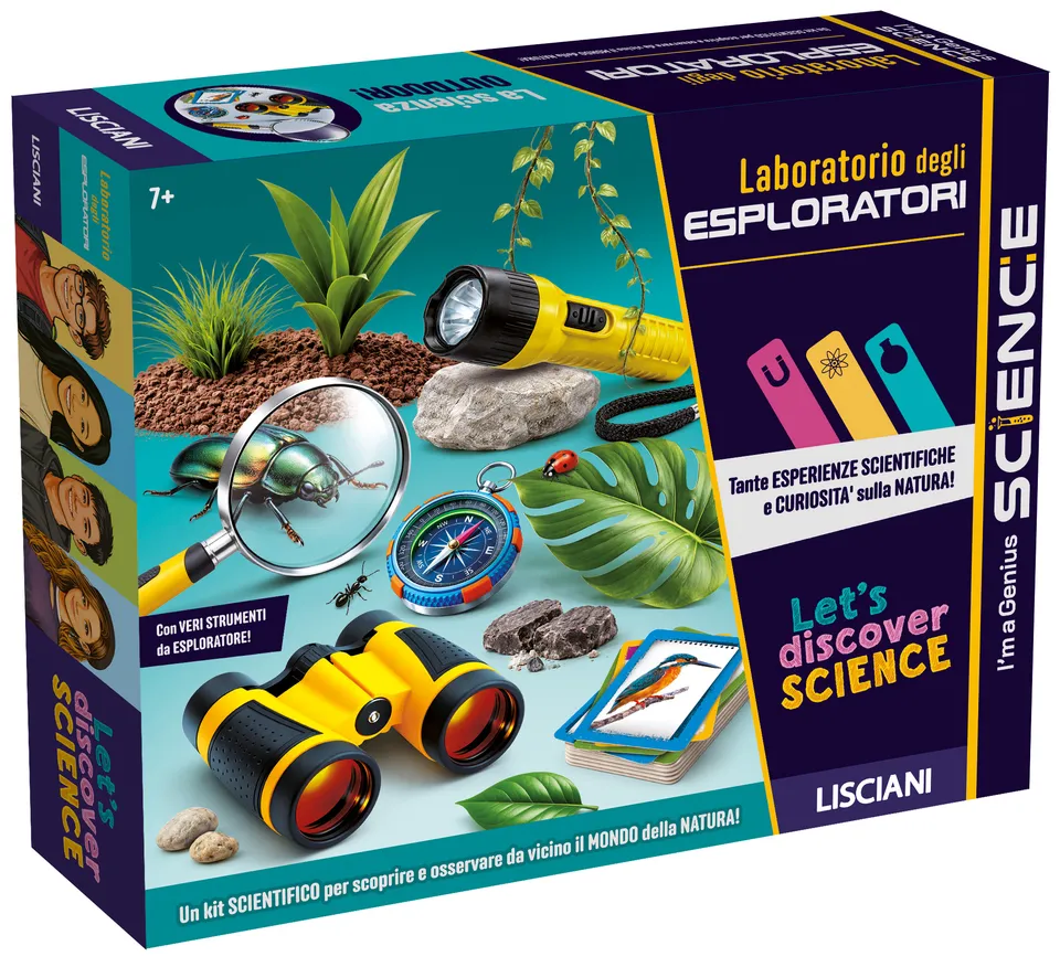 lisciani-i-m-a-genius-laboratorio-degli-esploratori-kit-scientifique-nature image 1