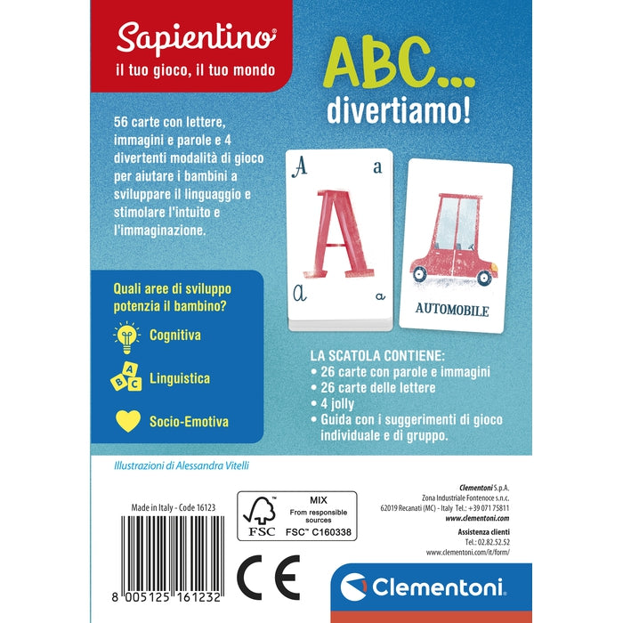 clementoni-sapientino-abc-divertiamo-jeu-alphabet-56-cartes image 6