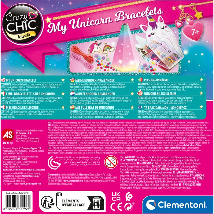 crazy-chic-clementoni-my-unicorn-bracelets-kit-bracelets image 7