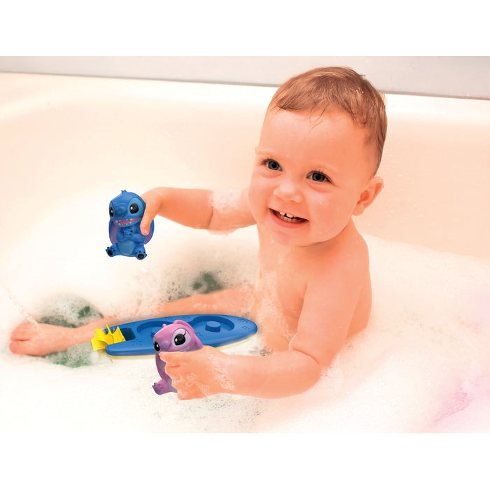 clementoni-disney-baby-stitch-angel-bath-toy-surf-set image 4