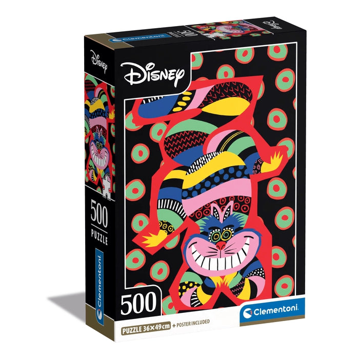 clementoni-disney-the-cheshire-cat-puzzle-500-pi-ces image 1