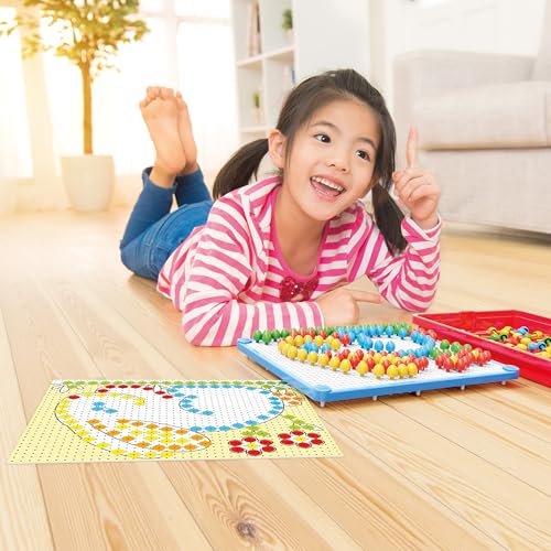 quercetti-fantacolor-portable-jeu-de-mosa-que-cr-ative-150-clous image 7