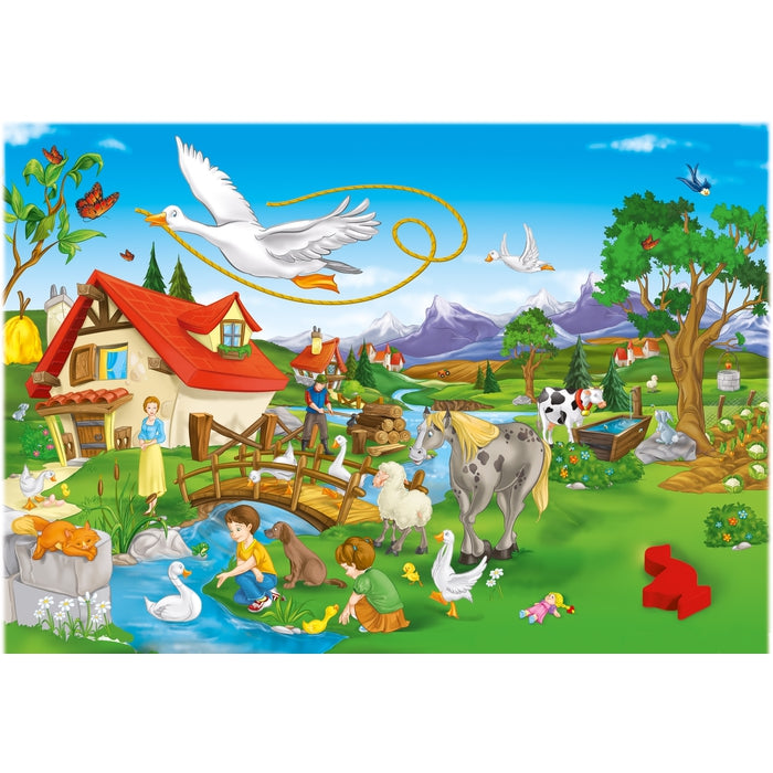 clementoni-il-gioco-dell-oca-jeu-de-l-oie-classique-pions-bois image 4